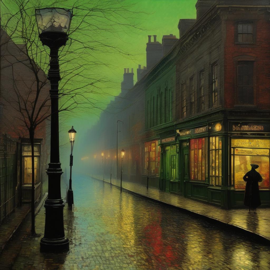 Το στυλ και οι τεχνικές του John Atkinson Grimshaw